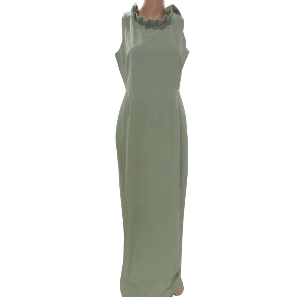 NEW CAMILYN BETH Maxi Dress Sage Green The Alexandria Gown Sleeveless